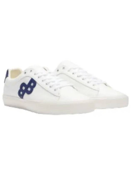 Boss monogram detail low top sneakers - HUGO BOSS - BALAAN 1