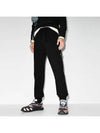 Men's Wappen Patch Training Jogger Pants Black - STONE ISLAND - BALAAN 6