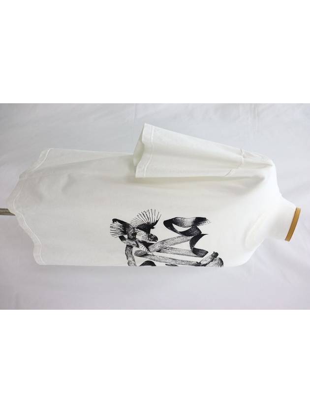 Printed Cotton Men s Short Sleeve T Shirt 1ABXR9 - LOUIS VUITTON - BALAAN 6