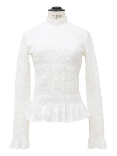 Merlette white frill blouse - MERLETTE - BALAAN 1