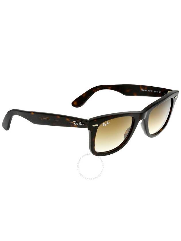 Ray Ban Original Wayfarer Classic Light Brown Gradient Square Unisex Sunglasses RB2140 902/51 50 - RAY-BAN - BALAAN 2