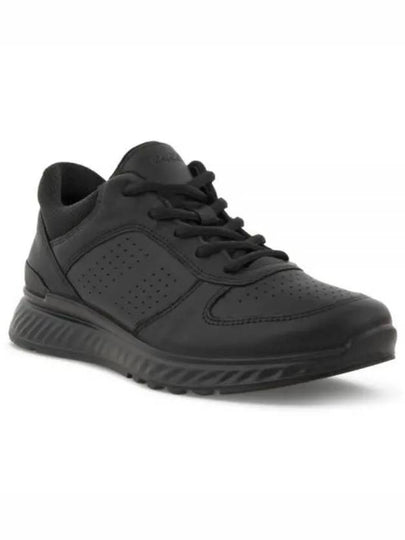 Women's Exostride Low Top Sneakers Black - ECCO - BALAAN 2