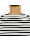 Levant Modern Striped Short Sleeve T-Shirt Black - SAINT JAMES - BALAAN 10