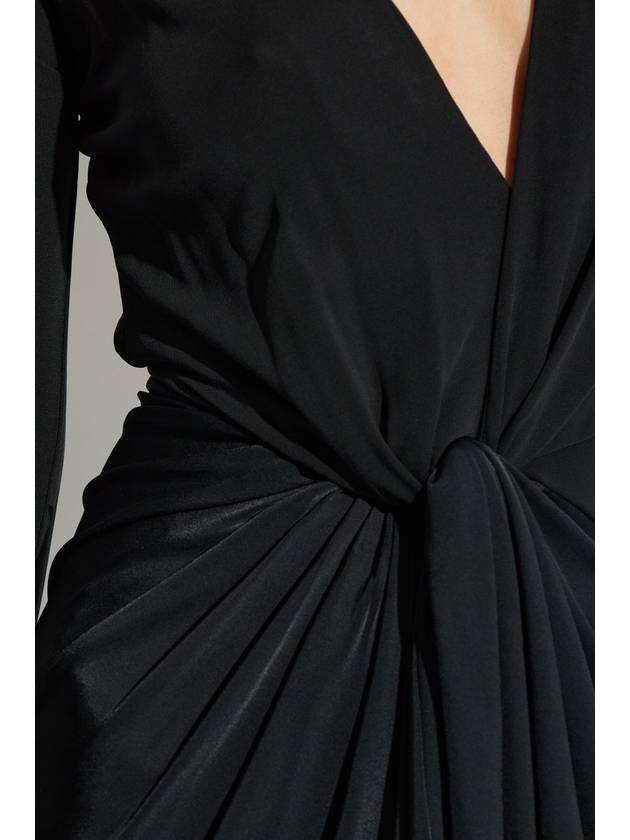 Victoria Beckham Long Sleeve Dress, Women's, Black - VICTORIA BECKHAM - BALAAN 5