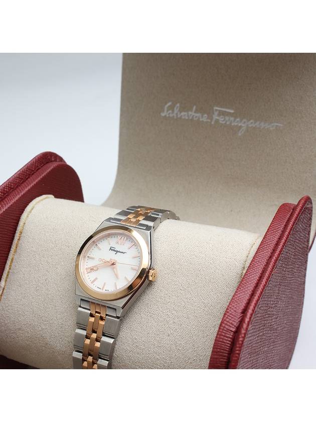 Ferragamo steel combination watch 26mm - SALVATORE FERRAGAMO - BALAAN 5