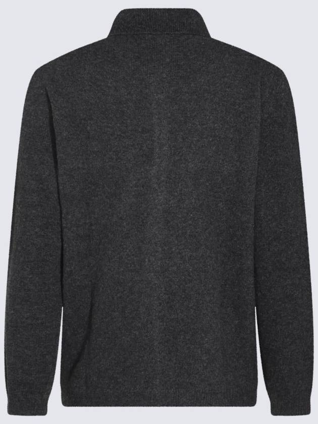 Canali Dark Grey Wool Knitwear - CANALI - BALAAN 2