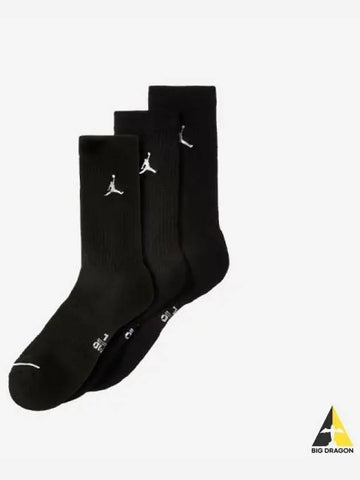 Jordan U Everyday Crew Socks 3 Pair 010 - JORDAN - BALAAN 1