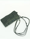 Phone pouch cross bag black 730541VCQC4 - BOTTEGA VENETA - BALAAN 1