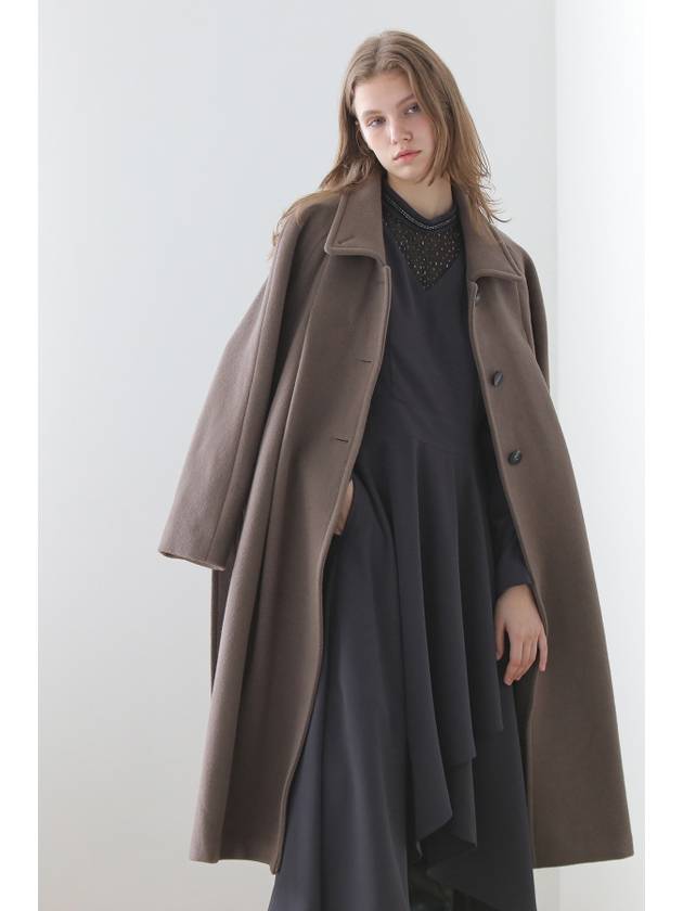 Overfit Maxi Wool Coat - CAHIERS - BALAAN 2