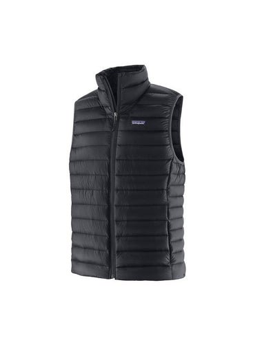 Men's Down Sweater Vest Black - PATAGONIA - BALAAN 1