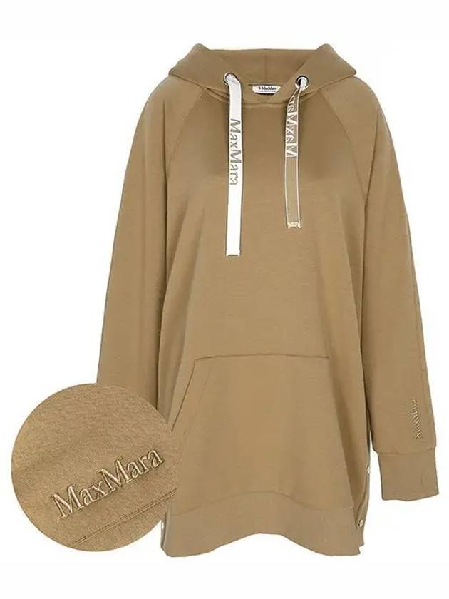 Camel Ospite Hooded Sweatshirt 004 1209344 - MAX MARA - BALAAN 1