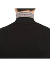 Logo Slim Fit Turtleneck Black - PRADA - BALAAN 8