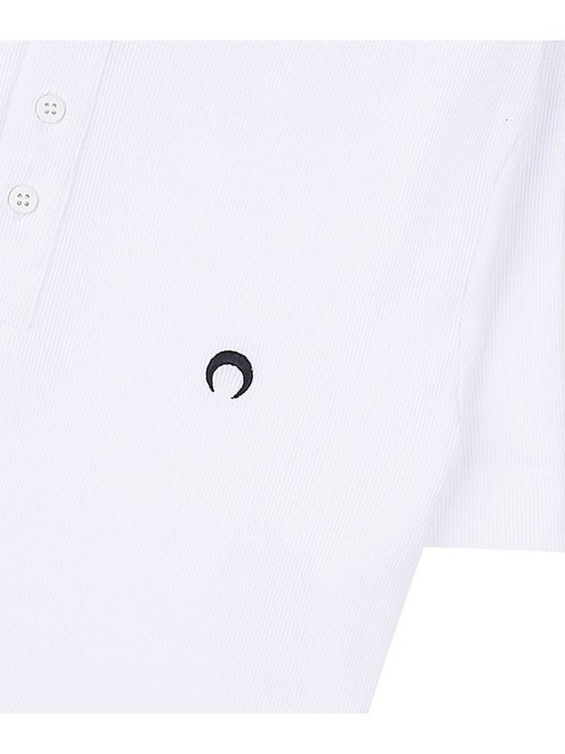 Moon Logo Short Sleeve TShirt T364M JERCO002101 - MARINE SERRE - BALAAN 5