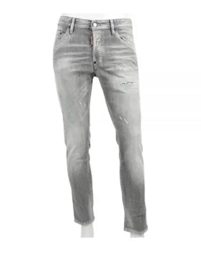 Brushed Wash Skater Jean Grey - DSQUARED2 - BALAAN 2