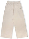 Overfit Wide One Tuck Linen Pants Beige - FOREEDCLUB - BALAAN 3