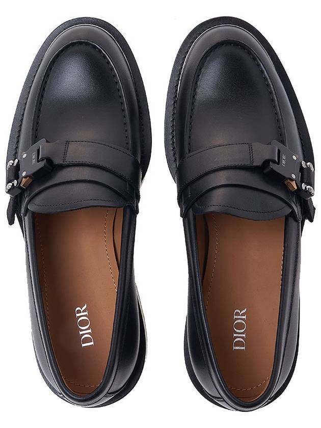 Evidence Smooth Calfskin Loafer Black - DIOR - BALAAN 7