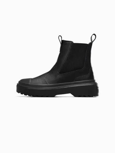 Chuck Taylor All Star Rugged Leather Chelsea Boots Black A08453C - CONVERSE - BALAAN 1