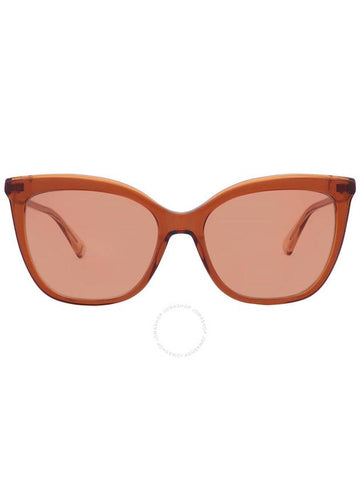 Longchamp Brown Square Ladies Sunglasses LO729S 233 55 - LONGCHAMP - BALAAN 1