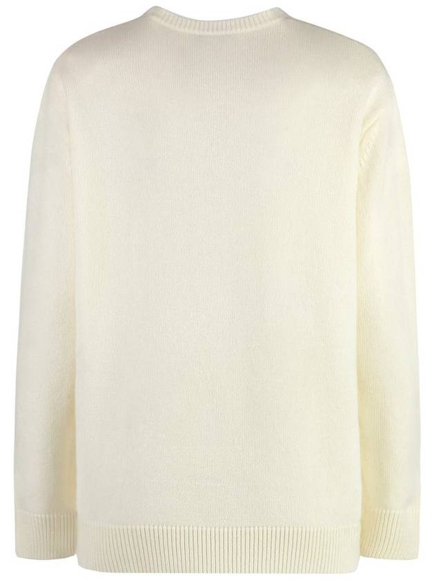 Plata knit top white - MAX MARA - BALAAN 3