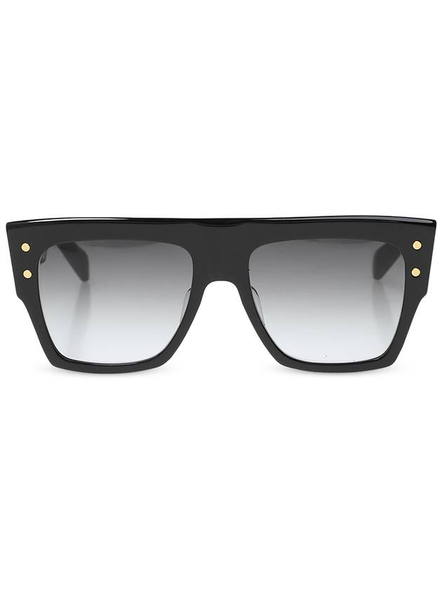 Balmain Sunglasses With Logo, Women's, Black - BALMAIN - BALAAN 1