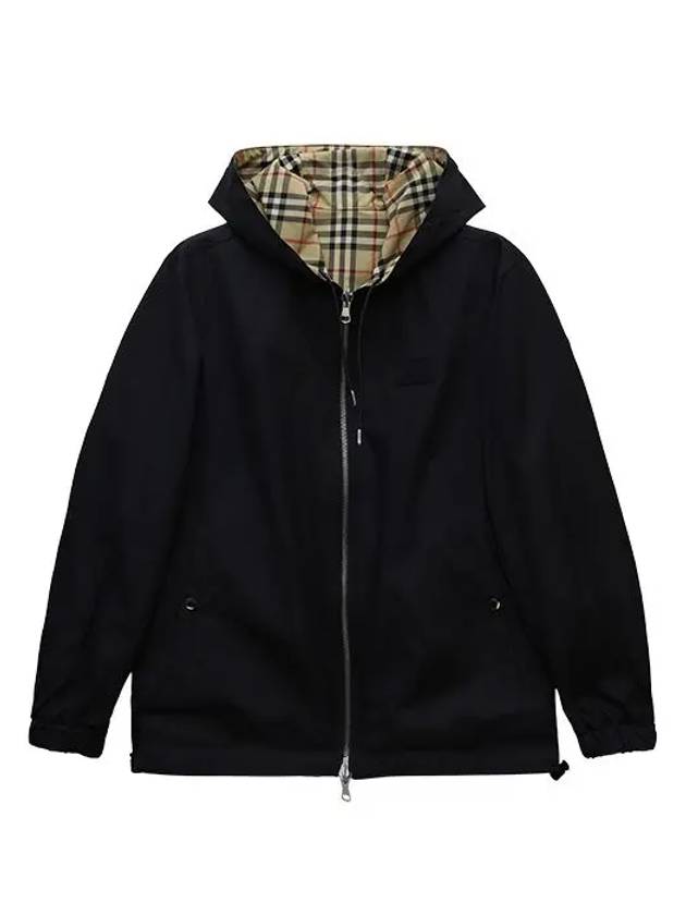 Reversible Vintage Check Hooded Jacket Archive Beige - BURBERRY - BALAAN 9