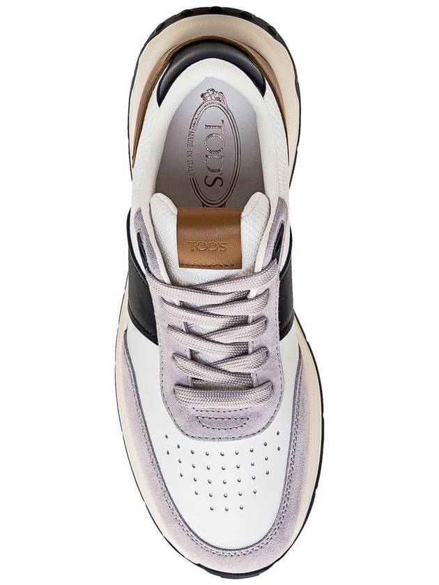 White Sneakers Laces And Round Toe - TOD'S - BALAAN 5