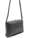 Intrecciato New Nodini Cross Bag Fondente - BOTTEGA VENETA - BALAAN.