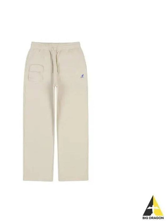 KNGL Pocket Sweatpants 4541 Beige - KANGOL - BALAAN 1