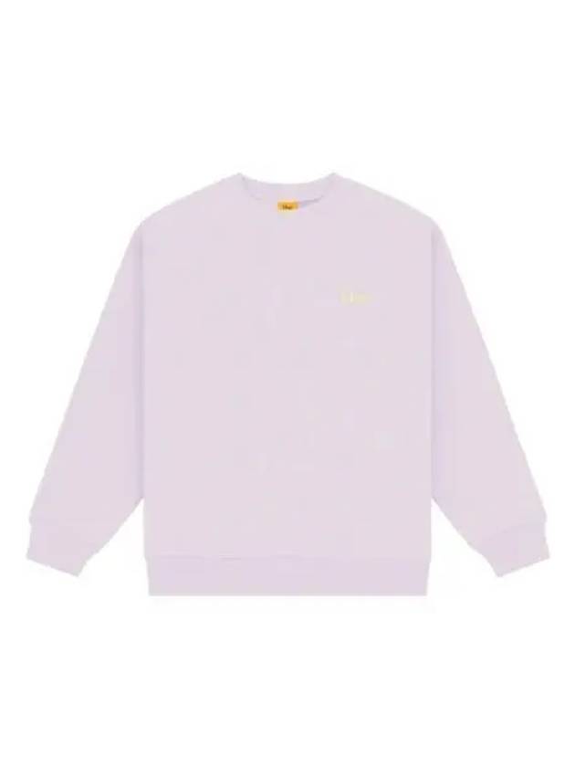 Classic small logo crewneck dusty pink - DIME - BALAAN 1