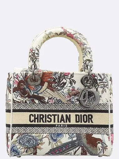 M0565BRWD Lady Fabric D Light Medium Tote Bag - DIOR - BALAAN 1