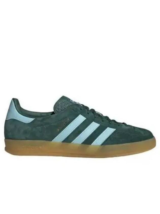 Men's Gazelle Indoor Low Top Sneakers Green - ADIDAS - BALAAN 2