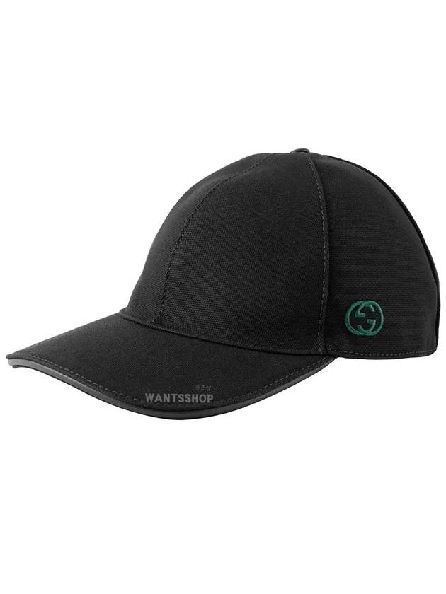 Logo Baseball Ball Cap Black - GUCCI - BALAAN 3