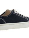 Tabi Canvas Low Top Sneakers Black - MAISON MARGIELA - BALAAN 11