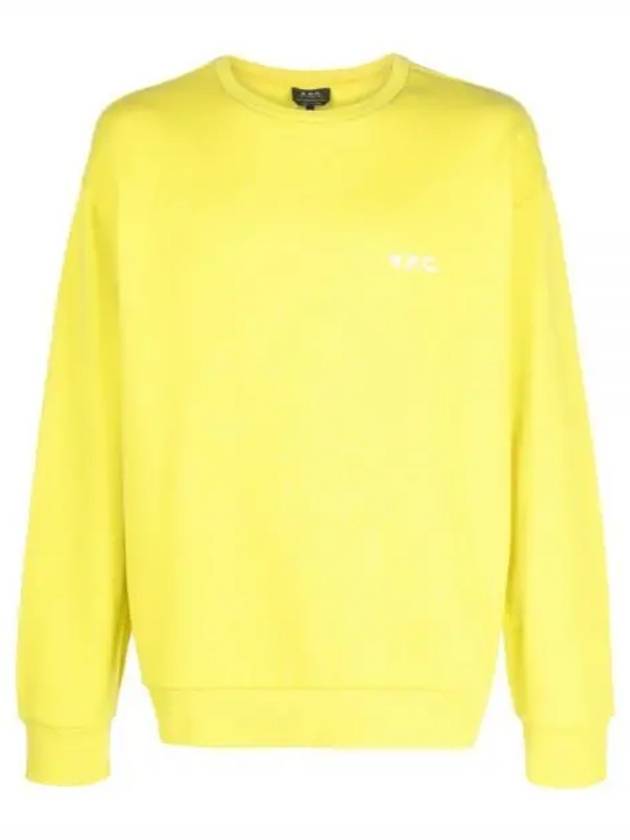 Clint Chest Logo Sweatshirt Yellow - A.P.C. - BALAAN 2