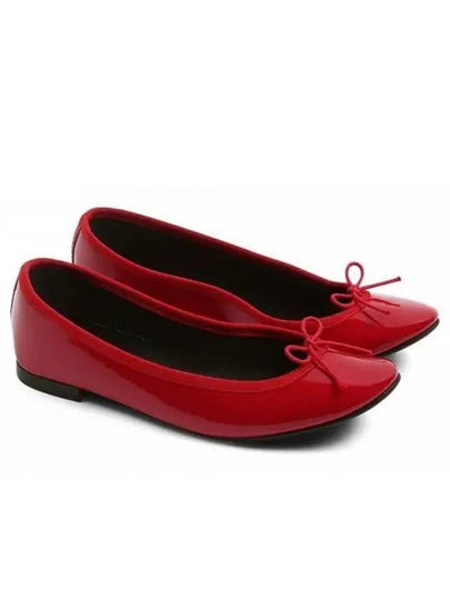 Cendrillon Sole Rubber Ballerina Red - REPETTO - BALAAN 2