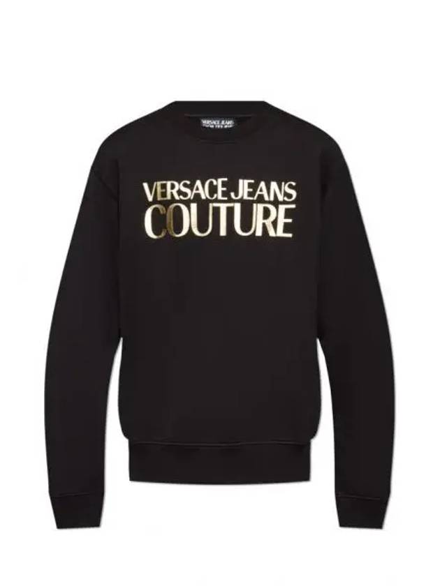 FRONT LOGO SWEATSHIRT 77GAIT05 CF00T G89 - VERSACE - BALAAN 1