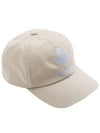 Tyrone ball cap CQ001XFB A3C05A ECLU - ISABEL MARANT - BALAAN 4