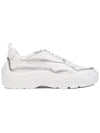 Gumboy Low-Top Sneakers Silver White - VALENTINO - BALAAN 3