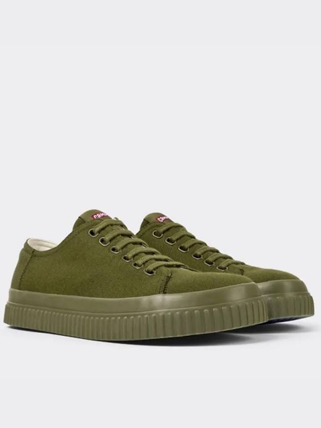 Peu Roda Recycled Cotton Low Top Sneakers Green - CAMPER - BALAAN 3