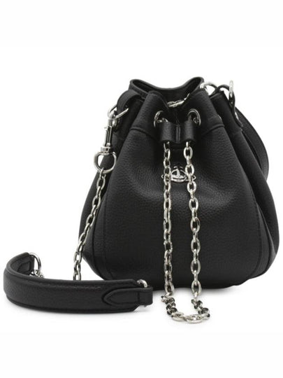 Chrissy Small Bucket Bag Black - VIVIENNE WESTWOOD - BALAAN 2