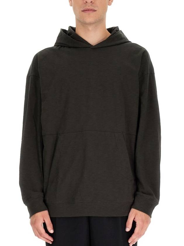 Allston Cotton Hoodie Black - THEORY - BALAAN 2