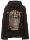 Kanye West Graphic Print Hoodie Camel Black - IH NOM UH NIT - BALAAN 2