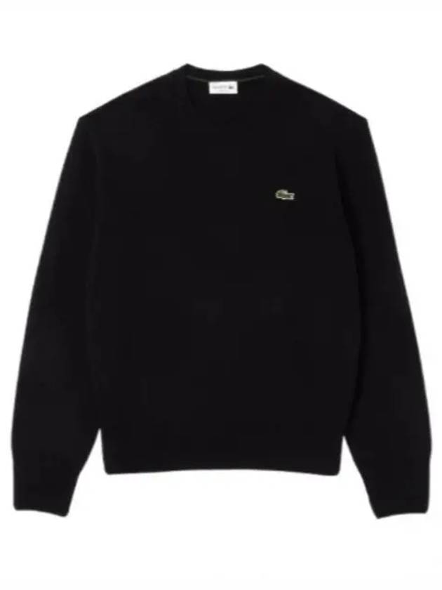 Basic Classic Fit Sweater Black - LACOSTE - BALAAN 2