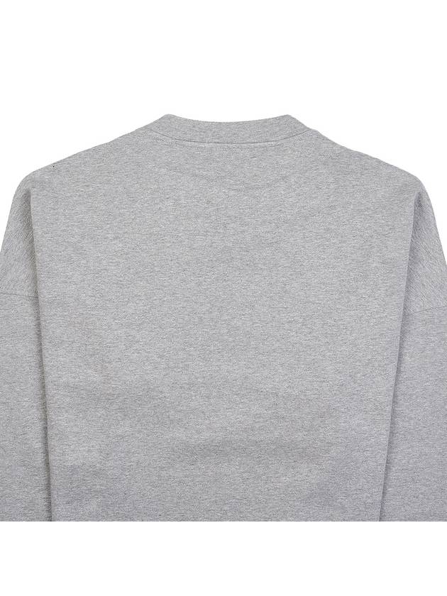 Temide Cotton Sweatshirt Grey - MAX MARA - BALAAN 8