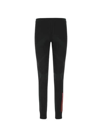 Women's Polyester Stretch Leggings Black - PRADA - BALAAN 1