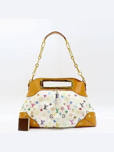 M40255 Monogram Canvas Multi Color White Judy MM 2WAY - LOUIS VUITTON - BALAAN 1