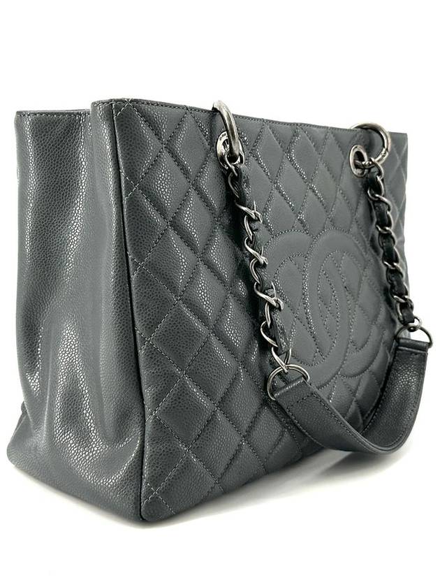 Caviar Grand Shopping Shoulder Bag - CHANEL - BALAAN 4