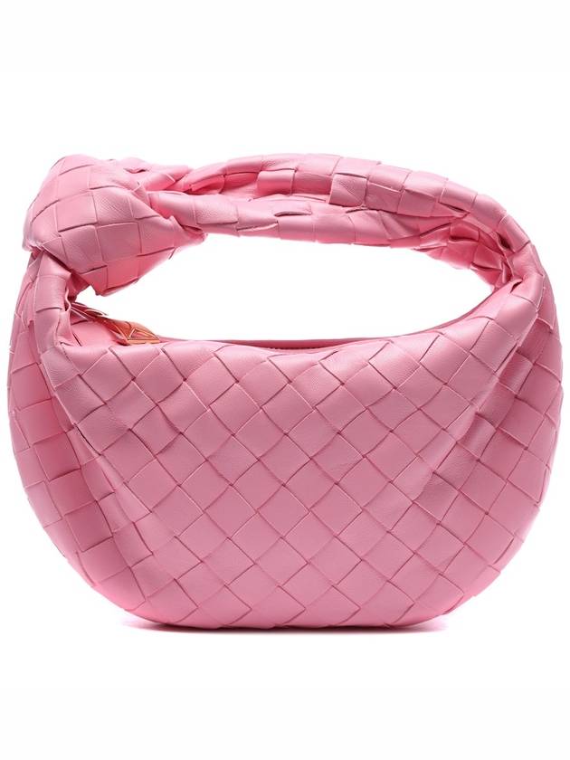 Jodie Intrecciato Small Tote Bag Ribbon - BOTTEGA VENETA - BALAAN 3