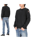 Logo Patch PMFLEY21 541 Brushed Lining Men's Sweatshirt 991972 - PARAJUMPERS - BALAAN 1