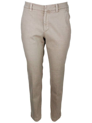 Slacks Beige MA080P5729 C8619 - BRUNELLO CUCINELLI - BALAAN 1